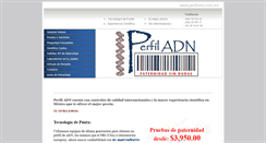 Desktop Screenshot of perfiladn.com.mx
